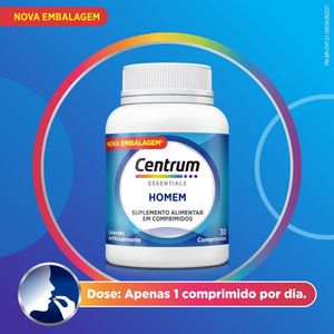Centrum Essentials Homem Com 30 Comprimidos
