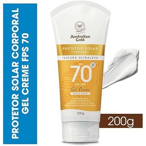 Protetor Solar Corporal Australian Gold Gel Creme FPS70 com 200g