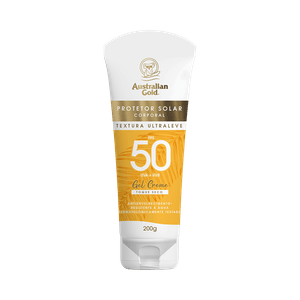 Protetor Solar Corporal Australian Gold Gel Creme FPS 50 com 200g
