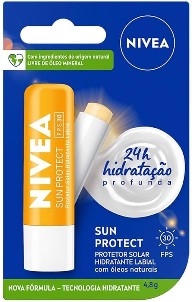 Protetor-Solar-Labial-Nivea-Lip-Care-48G