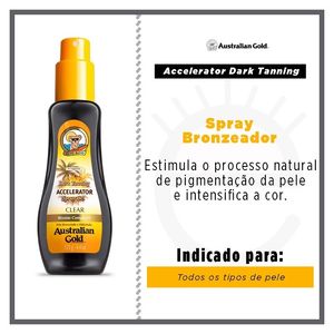 AUSTRALIAN GOLD GEL ACELERATOR DE BRONZEADO CORPORAL CLEAR 125G