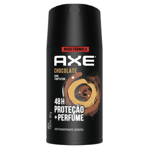 Desodorante Axe Chocolate Dark Temptation Body Spray Aerossol Antitranspirante com 150ml