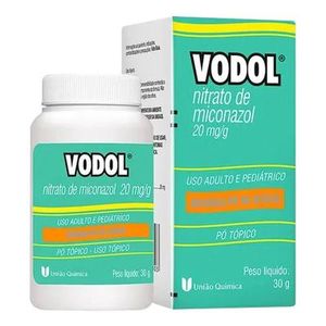 Vodol Nitrato de Miconazol 20mg/g Pó Tópico 30g