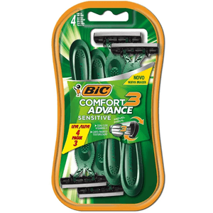 Aparelho Bic Comfort 3 C/4un.Sensivel Leve 4 Pague 3