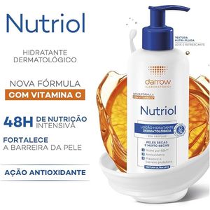 Hidratante Darrow Nutriol S/Perf 200Ml