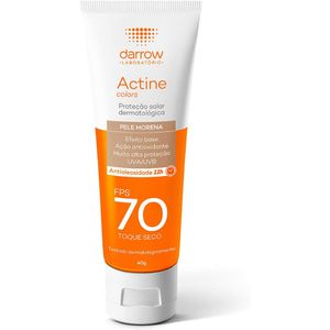 Protetor Solar Actine Facial Pele Morena F70 40G