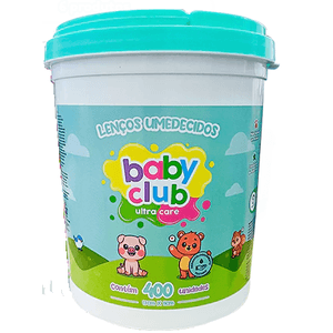 Lenço Umedecido Baby Club C/400 Verde