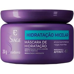 Eudora Máscara Capilar Siàge Hidratação Micelar 250g