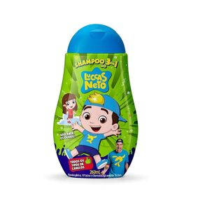 Shampoo 3X1 260ml Luccas Neto