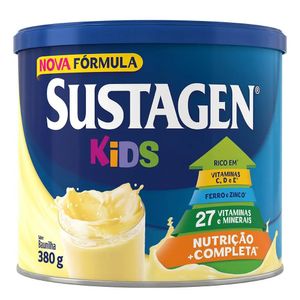 Sustagen Kids Complemento Alimentar Baunilha 380G