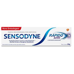 Creme Dental Sensodyne Rapido Alivio 50G