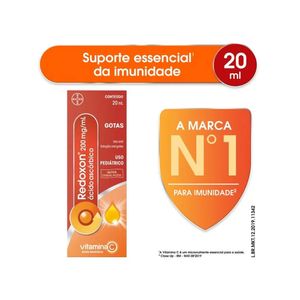 Suplemento Alimentar Redoxon Gotas 200Mg/Ml 20Ml