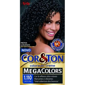 Tintura Cor & Ton Coloração Preto Onix 1110