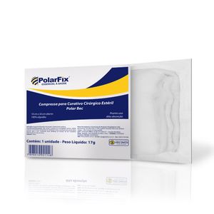 Compresa Gaze Polarfix Algodonado Esteril 15X60CM Aposito