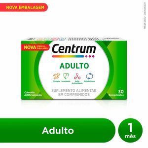 Centrum Adulto com Vitaminas de A a Z 30 Comprimidos