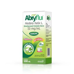 Hedera Helix - Abryflui 7Mg/Ml Sabor Framboesa Xarope 100Ml + Copo Dosador