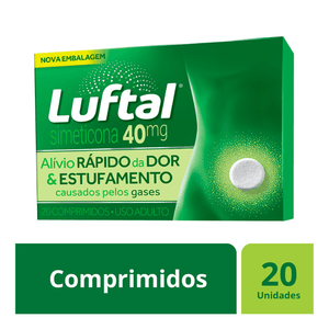 Luftal 40Mg Com 20 Comprimidos