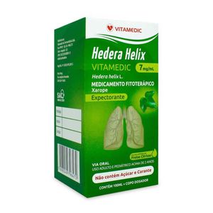 HEDERA HELIX VITAMEDIC 7MG/ML XPE 100M