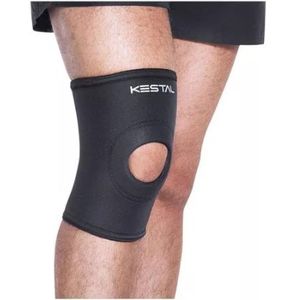 Joelheira Com Orifício Reforçado Ksn002 Preta Tam M - 1 Und