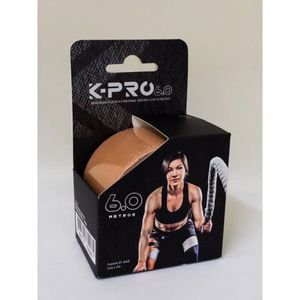 Fita Kinesio 5CM X6M Bege K-Pro 6,0