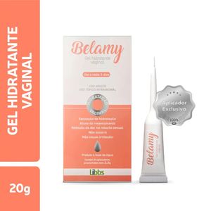 Belamy Gel Hidratante Vaginal 20G Com 8 Aplicadores
