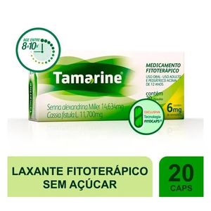 Tamarine 6Mg Com 20 Comprimidos