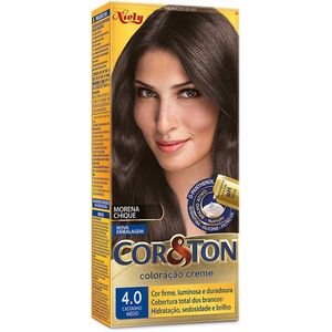 Tintura Cor & Ton Kit Medio Castanho Medio 4.0