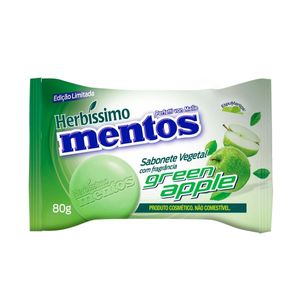 Sabonete Vegetal Herbi Green Apple mentos 80G Green
