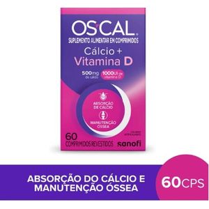 Mobility Os-Cal D 500Mg/1000Ui Com 60 Comprimidos