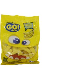 GELATINAS GO JELLY 70G BANANA