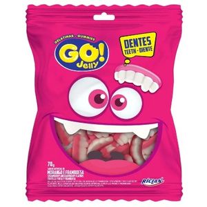 Gelatinas Go Jelly 70G Dentadura