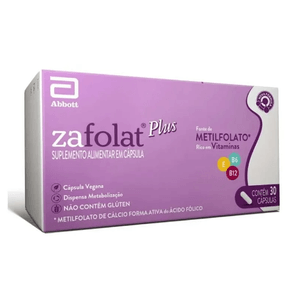 Zafolat Plus para Gestantes 30 comprimidos