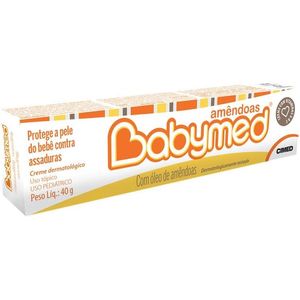 Pomada Contra Assadura Babymed Amendoas 40G