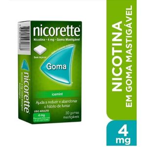 Nicorette Icemint 4Mg Com 30 Gomas