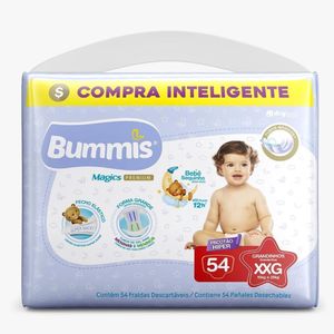 Fralda Infantil Capricho Bummis Premium Hiper XXg c/54