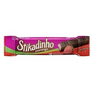 Chocolate Stikadinho Morango 12,3g