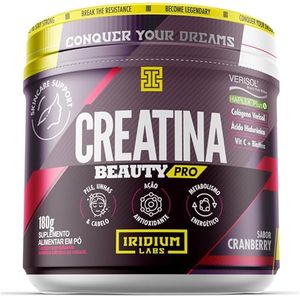 Creatina Beauty Pro 180g - Colágeno + Ácido Hialurônico