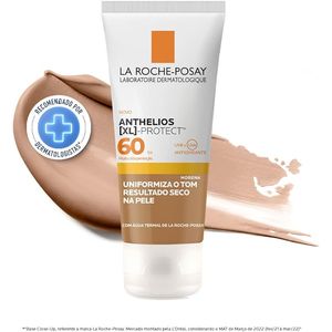 Protetor solar facial anthelios xl protect cor morena fps60
