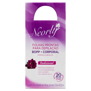 Folhas Prontas Depilacao X20
