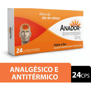 Anador 500Mg Com 24 Comprimidos