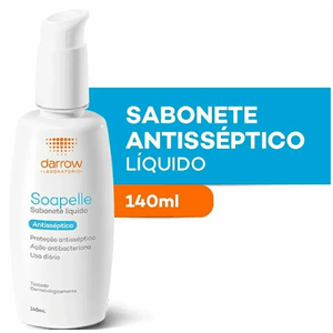 Sabonete Liquido Darrow Soapelle Antisseptico 1% 140Ml