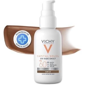 Protetor Solar Facial Antioxidante FPS 60 Vichy Capital Soleil 5.0 40g