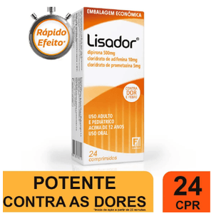 Lisador 500mg 24 comprimidos