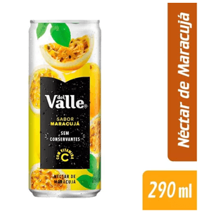 Suco Nectar De Maracuja Del Valle Lata 290ml