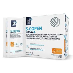 Sarcopen Mpva-4 Peptideos De Colageno Com 30 Sachês De 24G
