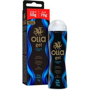 Gel Lubrificante Intimo Olla Leve 70G Pague 50G