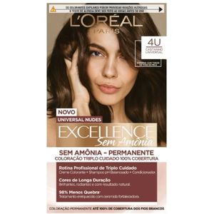 Tinta Imédia Excellence L'Oréal Paris Sem Amônia - 4U Castanho Universal