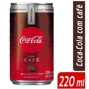 Refrigerante Coca-Cola Plus Cafe Expresso 220Ml