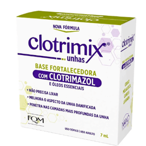Clotrimix Unhas Base Fortalecedora 7Ml