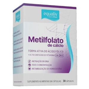 Metilfolato de Cálcio Equaliv 30 cápsulas